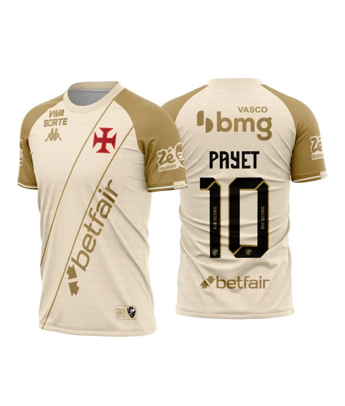 Arte Vetor Camisa Vasco da Gama Terceira 2024-25 - Image 2