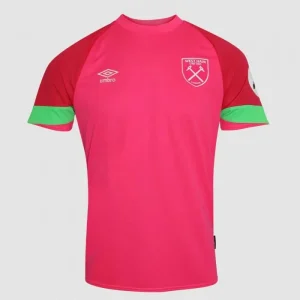 Camisa West Ham Goleiro Rosa 2023/24 Masculina