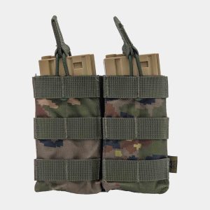 Portacargador doble pixelado boscoso