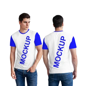 Mockup CDR Camisa Básica Humano