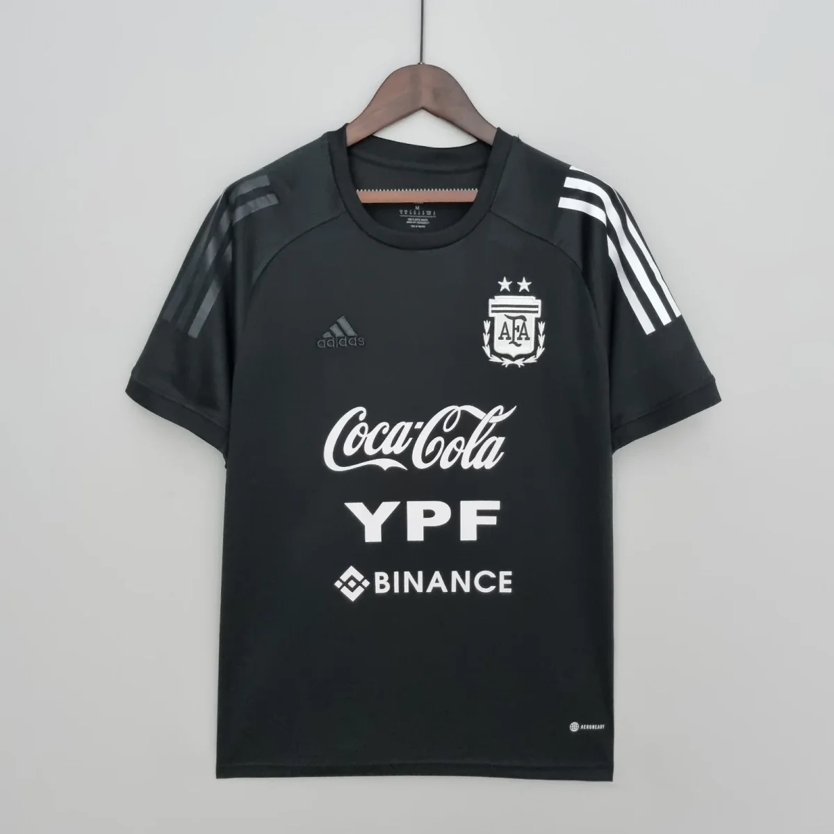 camisa argentina preta treino 2022/23 – masculina