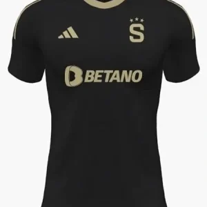 Camisa Sparta Praga Preta 130 Anos 2023/24 Masculina