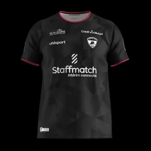 Nova Camisa Clermont Foot Preta 2023/24 Masculina