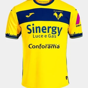 Nova Camisa Hellas Verona Amarela Away 2023/24 Masculina