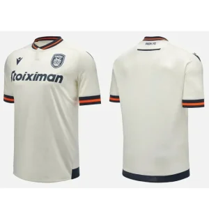 Nova Camisa PAOK Branca 2023/24 Masculina