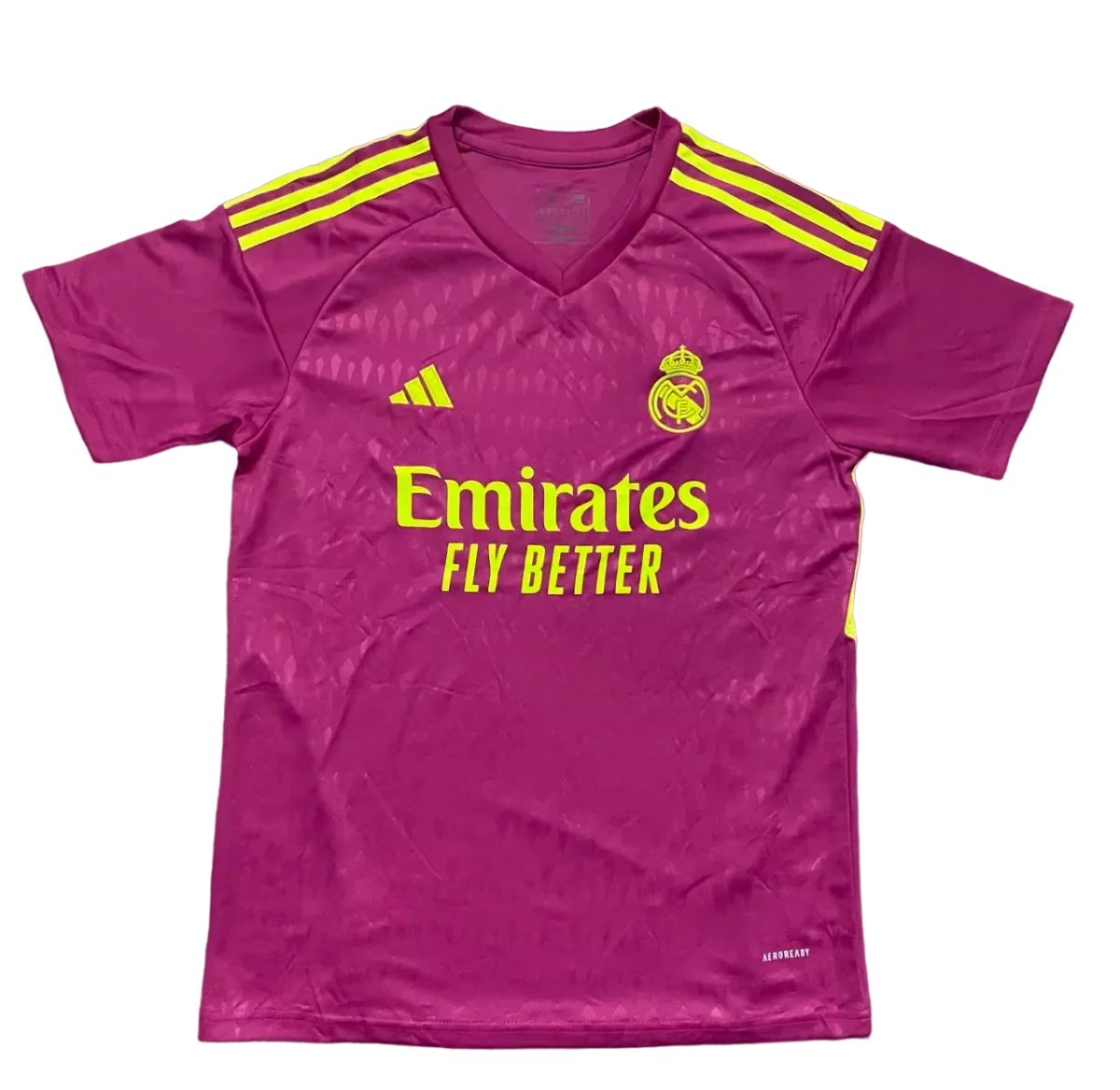 Camisa Golerio Real Madrid Rosa 2022/23 Masculina