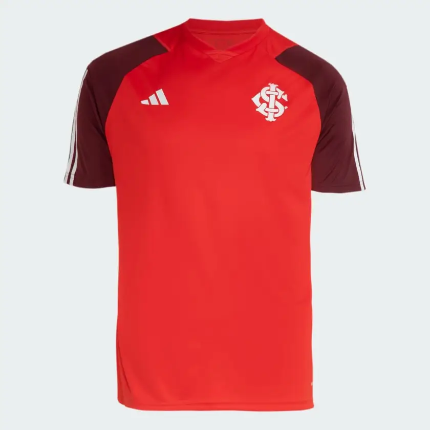 Camisa Internacional Treino Vermelho/Vinho 2024/25 Masculina - Image 2