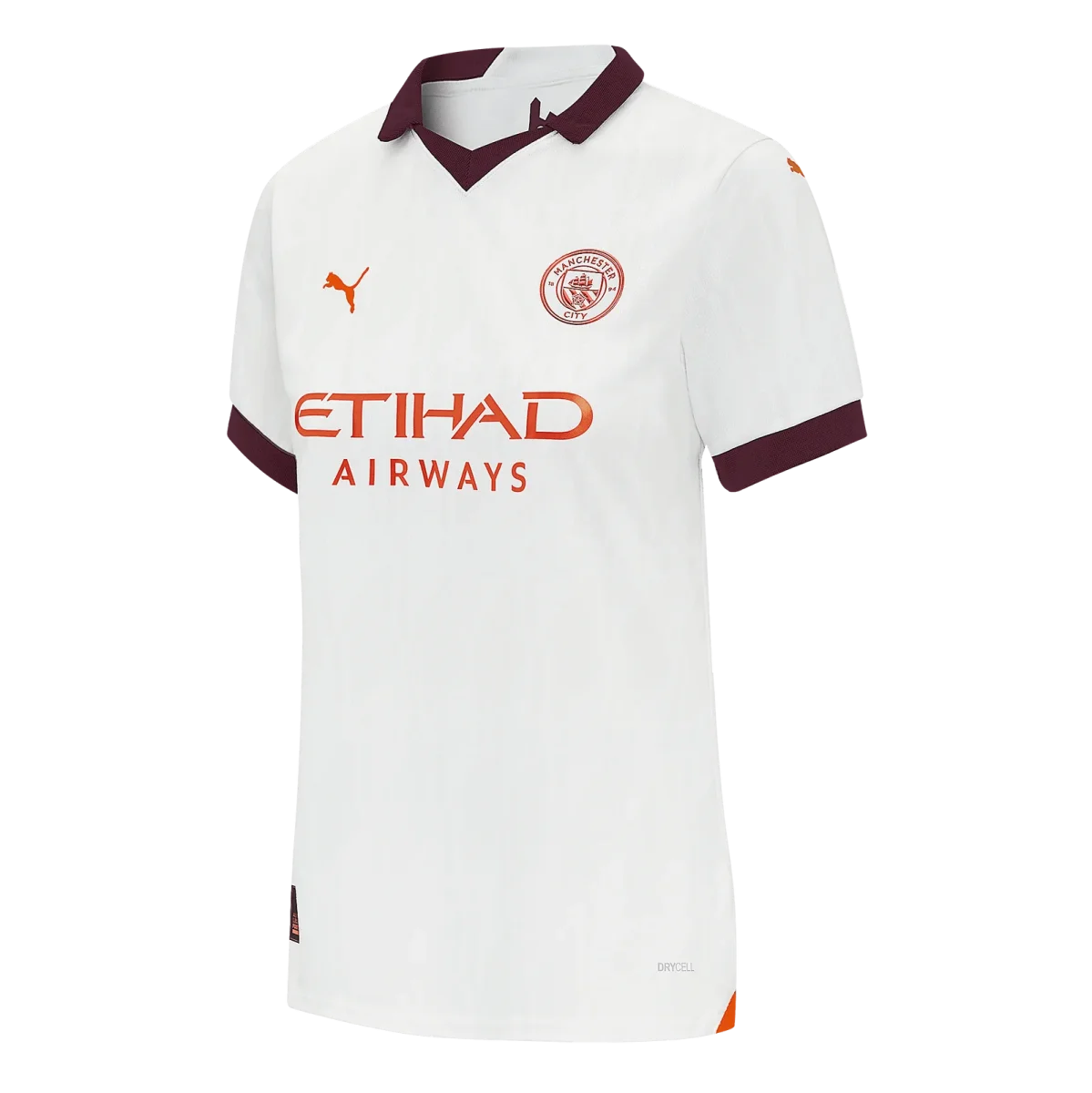 Nova Camisa Manchester City 2 Branca 2023/24 Feminina - Image 2