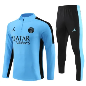 Conjunto de Treino PSG Jaqueta Azul + Calça Preta 2023/24