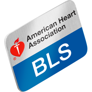 AHA LAPEL BLS PIN , UN