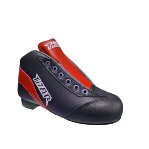 Botas Hóquei em Patins – FALCO PRETO VERMELHO