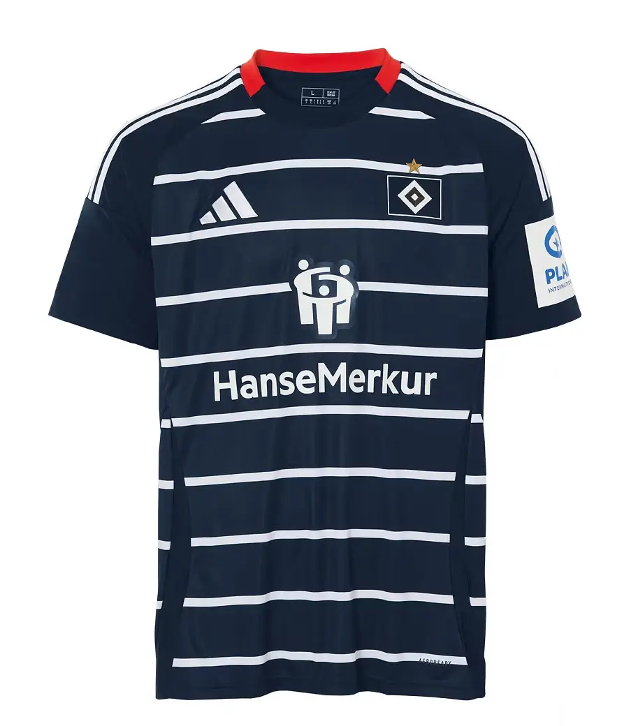 Camisa Reserva Hamburger SV Preta II 2024/25 Masculina - Image 2
