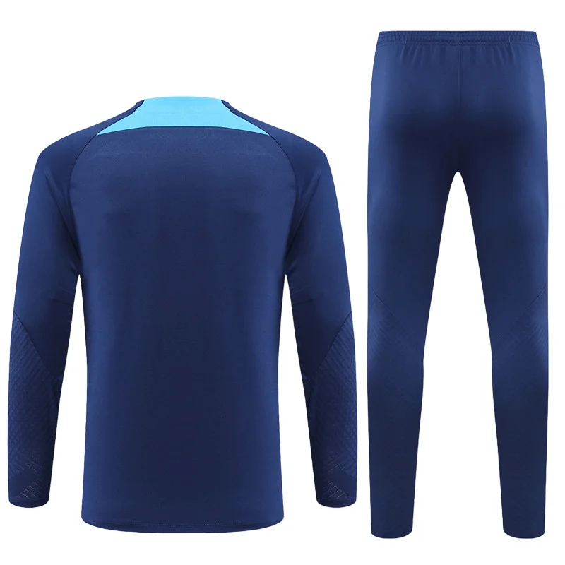 Conjunto Barcelona Treino Jaqueta/Calça Azul II 2022/23 - Image 3