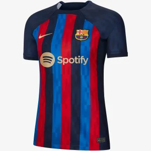 Nova Camisa Barcelona Azul+Vermelho 2022/23 Feminina