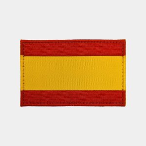 Parche bordado de la bandera de España