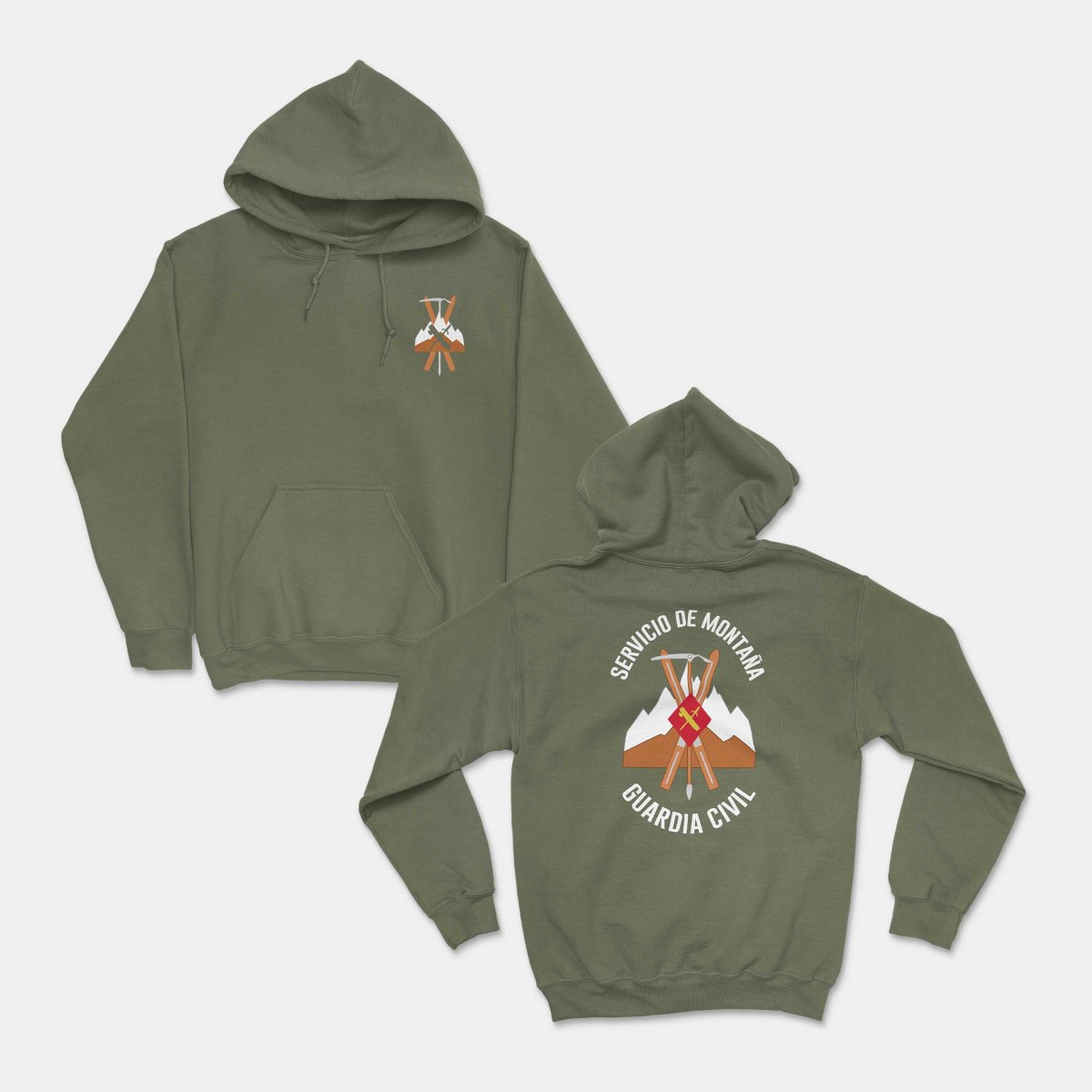 Sudadera del Servicio de montaña de la Guardia Civil