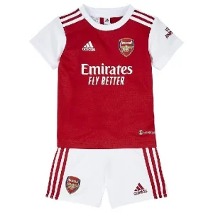 Kit Infantil Arsenal Vermelha 2022/23 Unissex Home