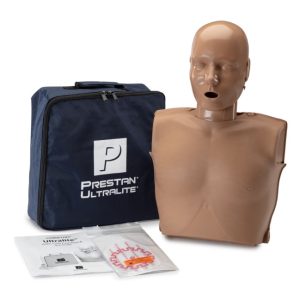 PRESTAN Ultralite Manikin with CPR Feedback, Single (Dark Skin)