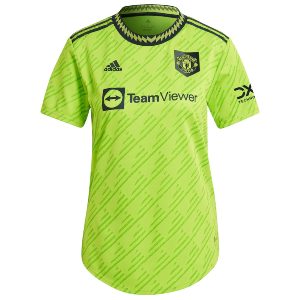 Camisa Manchester United Verde 2022/23 Feminina