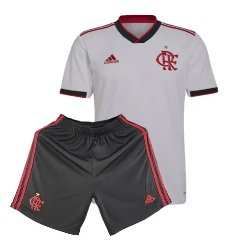 Kit Infantil Flamengo Branca Unissex 22/23
