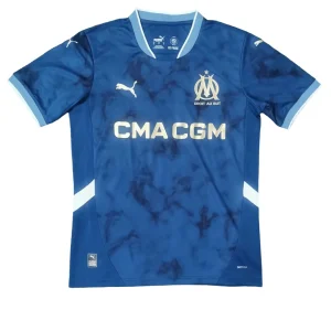 Camisa Olympique de Marseille I Azul Home 2024/25 Masculina
