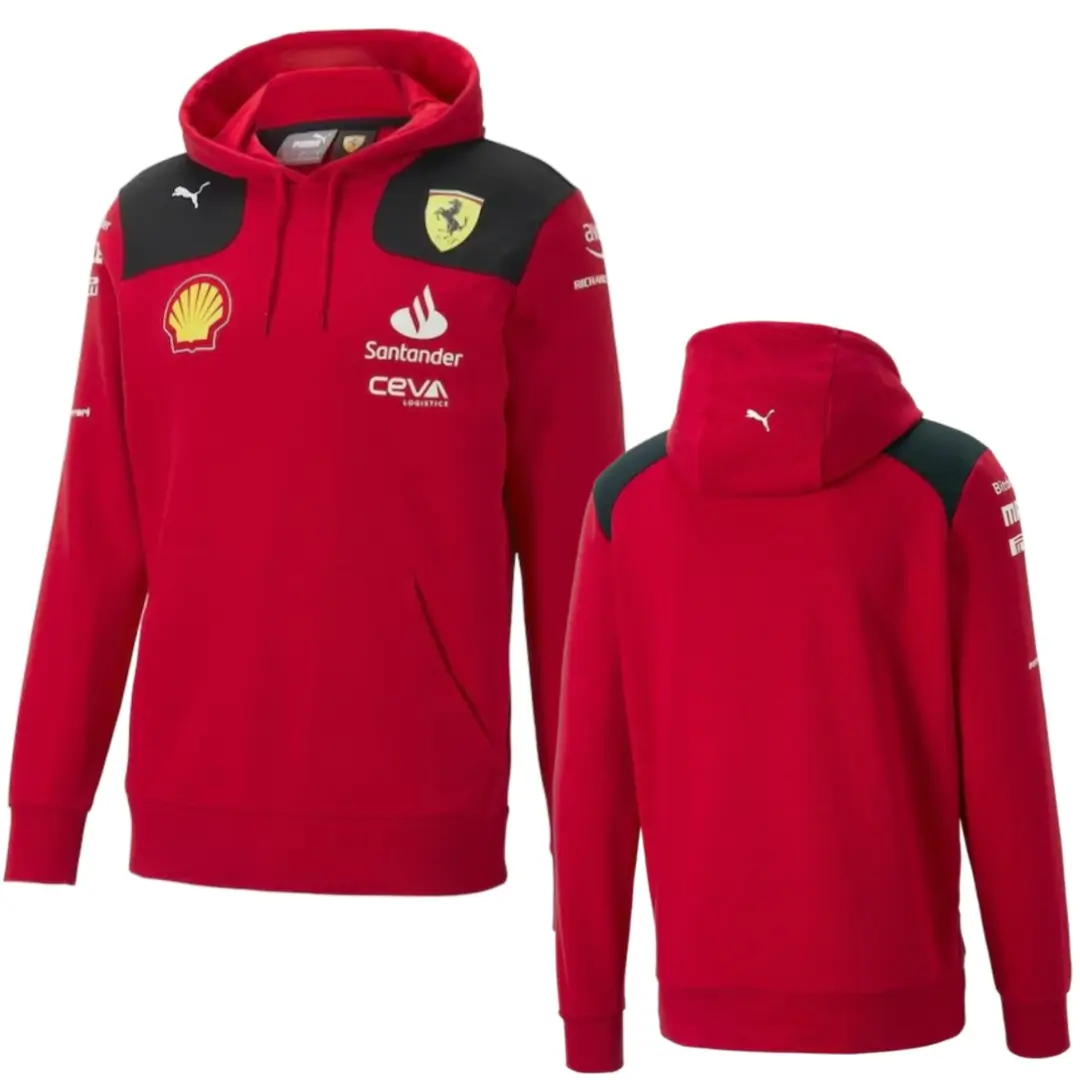 Blusa Moletom Scuderia Ferrari F1 Vermelha 2023 - Image 2