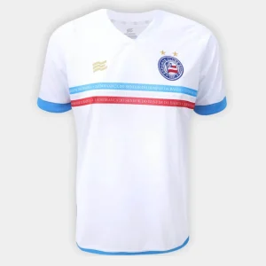 Camisa Bahia EC Branca 2023/24 Titular Masculina