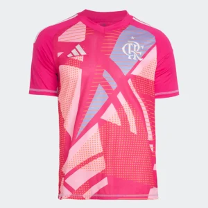 Camisa Flamengo Goleiro Rosa 2025/26 Masculina