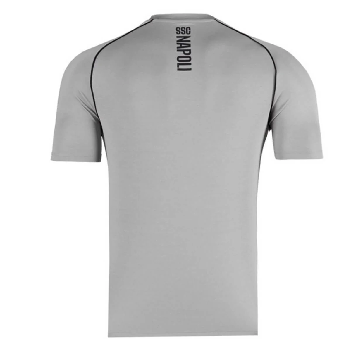 Camisa Napoli Cinza Treino Coca Cola 2024 Masculina - Image 4