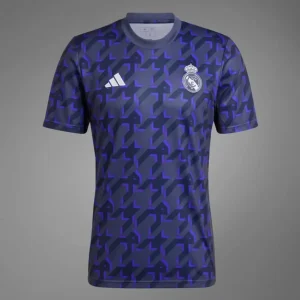 Camisa Real Madrid Pré-jogo Roxo 2024/25 Masculina