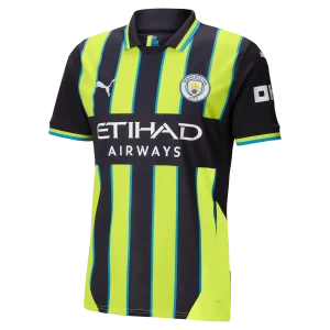 Camisa Reserva Manchester City Verde/Preta 2024/25 Masculina