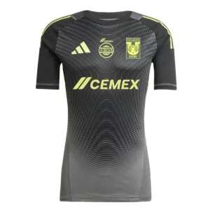 Camisa Tigres UNL Goleiro Cinza/Preta 2025/26 Masculina