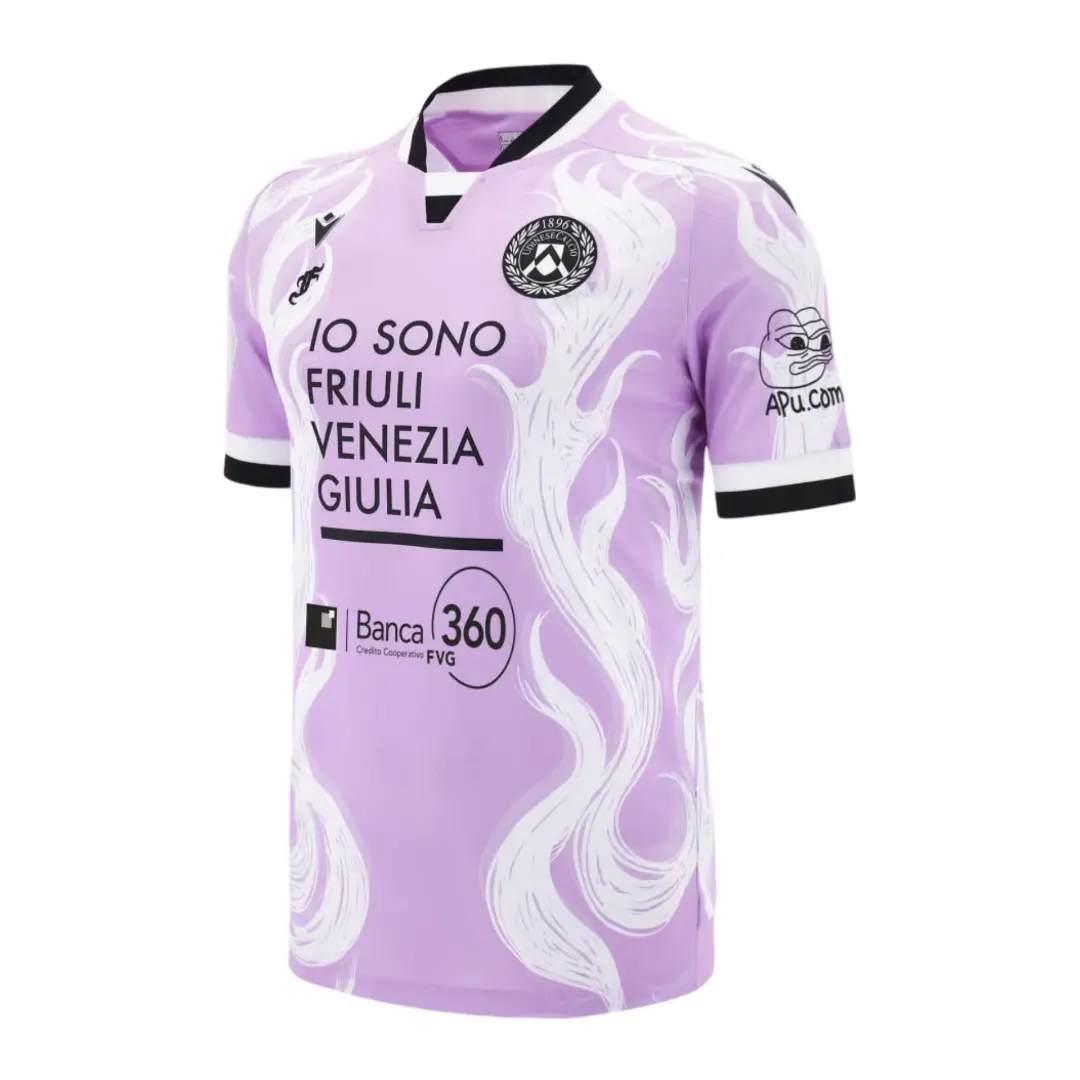 Camisa do Udinese Calcio Roxo Third III 2024/25 Masculina - Image 2