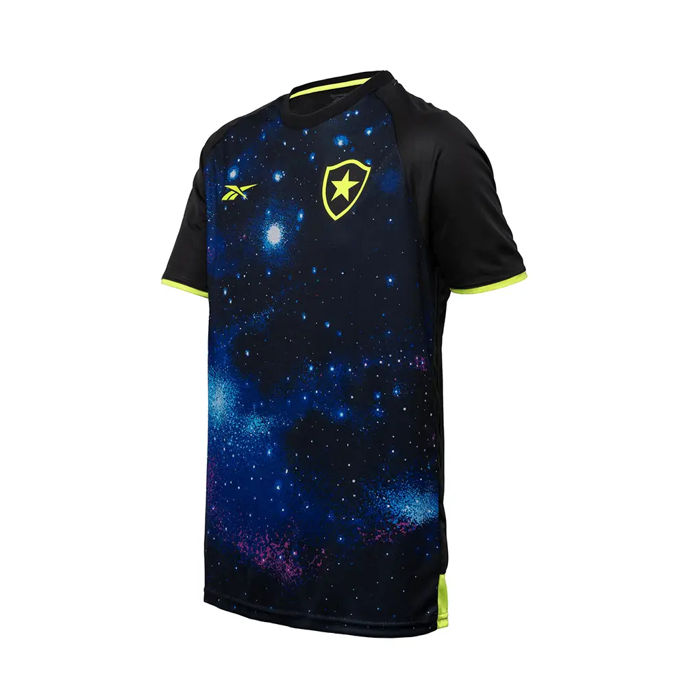 Camisa do Botafogo Pré-jogo Preta estrelar 2024/25 Unissex - Image 4