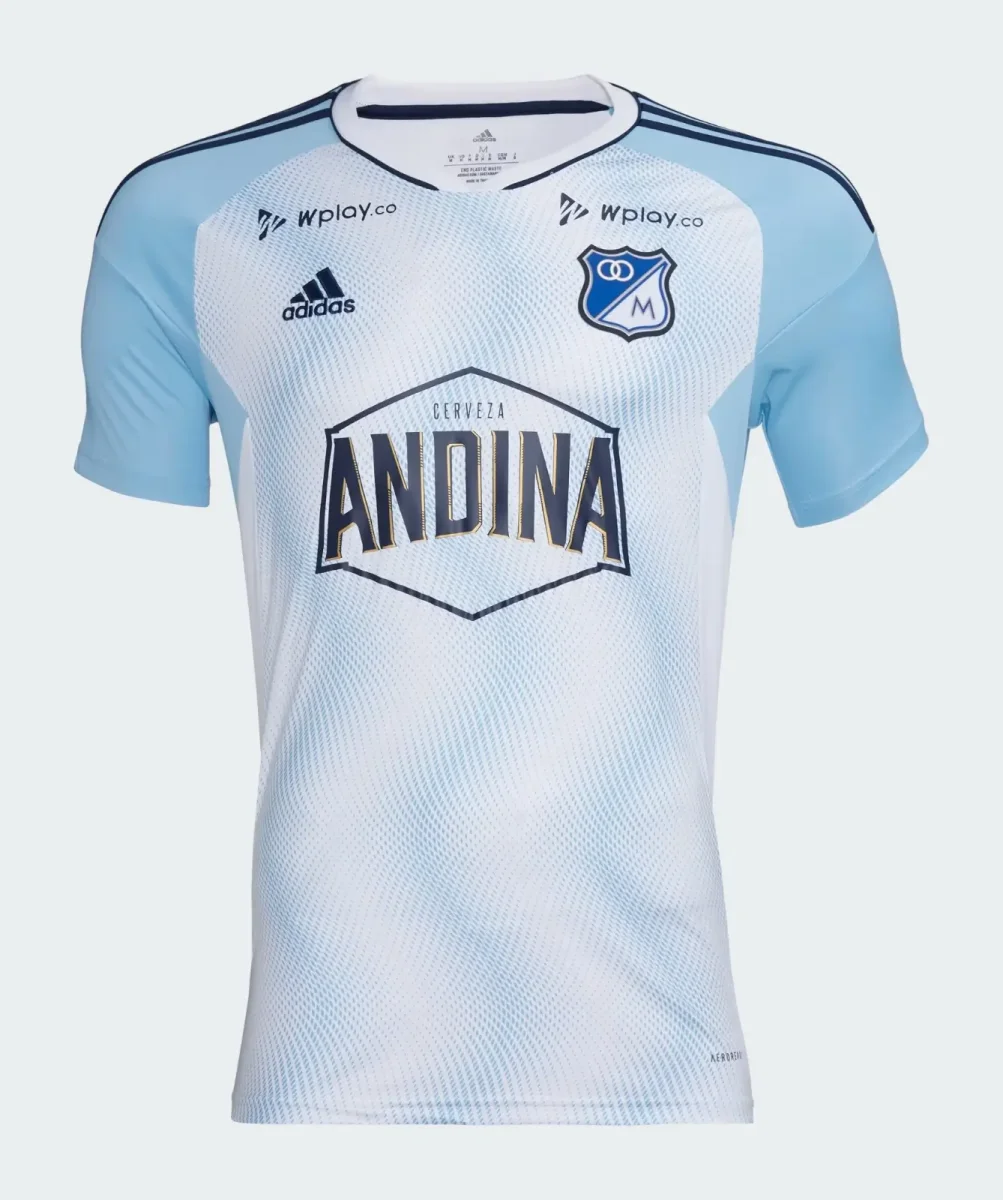 Camisa Millonarios Reserva Branca II 2023/24 Masculina - Image 2
