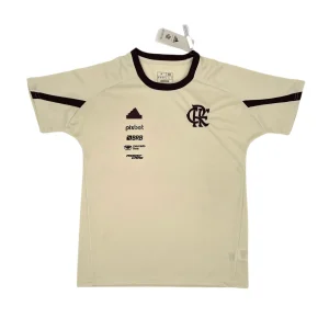 Camisa Flamengo Bege Viagem 2024/25 Masculina