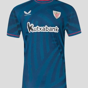 Camisa Athletic Bilbao Third Azul 2023/24 Masculina
