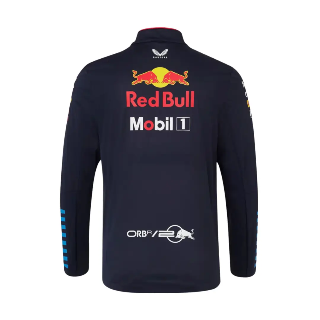 Jaqueta Red Bull Racing F1 Team Azul Escuro 2024/25 Masculina - Image 3