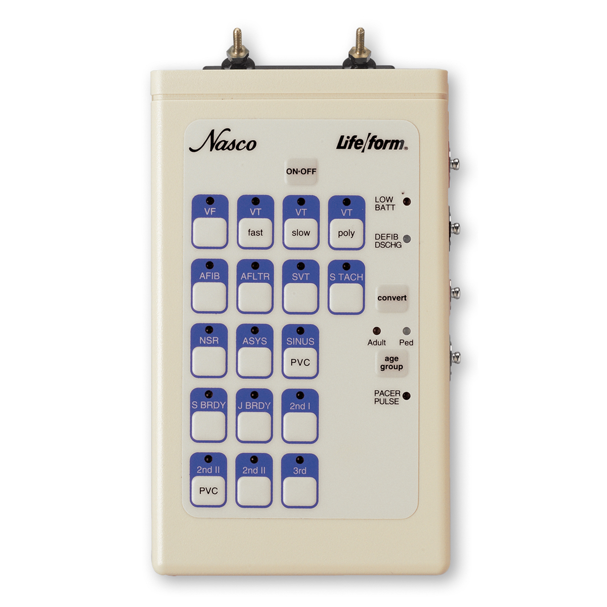 Life/form Interactive ECG Simulator with Posts / 30-103