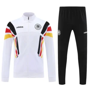 Conjunto Jaqueta Alemanha Treino Branca Retrô 2024/25