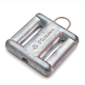 Chumbo Picasso Furado com Argola Inox