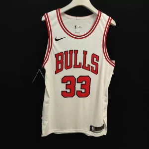 Regata NBA AUTHENTIC Chicago Bulls Branca 20-21 PIPPEN #33