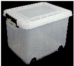 Recipiente para alimentos com rodas (60 L)