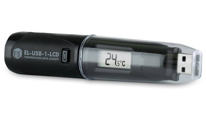 Datalogger USB de Temperatura com visor LCD