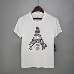 Camisa Casual T-shirt PSG MESSI 30 TORRE EIFFEL Masculina